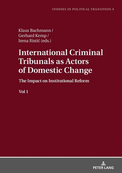 Produktbild: International Criminal Tribunals as Actors of Domestic Change