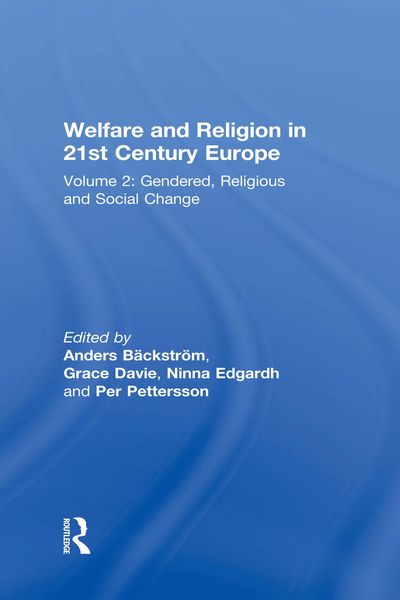 Produktbild: Welfare and Religion in 21st Century Europe