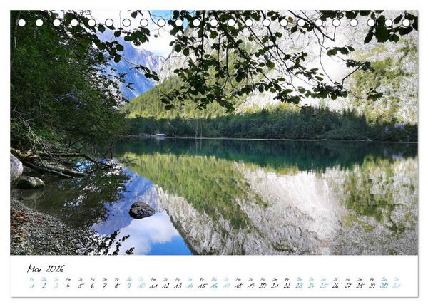 Produktbild: Traumhafter K&ouml;nigssee (Tischkalender 2026 DIN A5 quer), CALVENDO Monatskalender