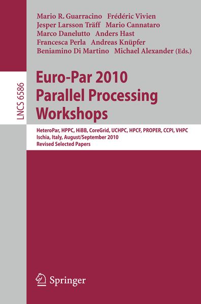 Produktbild: Euro-Par 2010, Parallel Processing Workshops