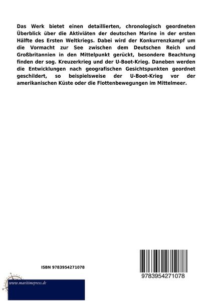 Produktbild: Der erste Weltkrieg zur See