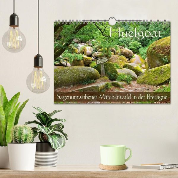 Produktbild: Huelgoat - Sagenumwobener M&auml;rchenwald in der Bretagne (Wandkalender 2026 DIN A4 quer), CALVENDO Monatskalender
