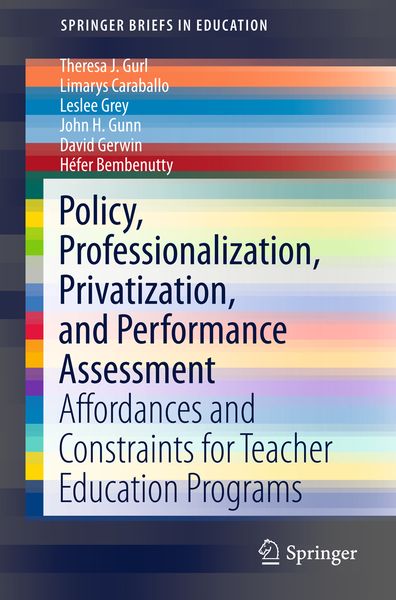 Produktbild: Policy, Professionalization, Privatization, and Performance Assessment