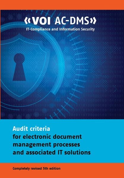 Produktbild: Audit criteria for electronic document management processes and associated IT solutions