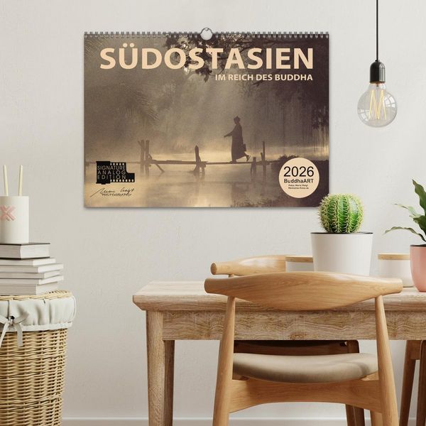 Produktbild: S&Uuml;DOSTASIEN Im Reich des Buddha (Wandkalender 2026 DIN A3 quer), CALVENDO Monatskalender