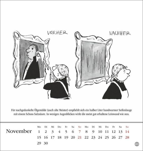 Produktbild: Loriot Postkartenkalender 2027