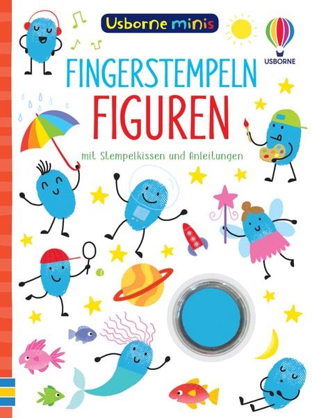 Produktbild: Usborne Minis: Fingerstempeln Figuren