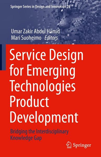 Produktbild: Service Design for Emerging Technologies Product Development