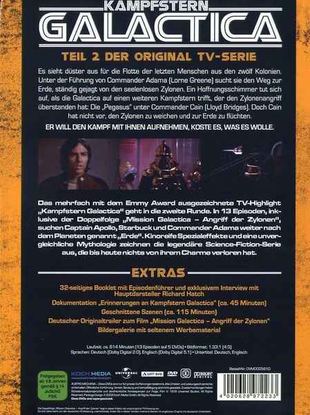 Produktbild: Kampfstern Galactica - Teil 2 - Metal-Pack [5 DVDs]