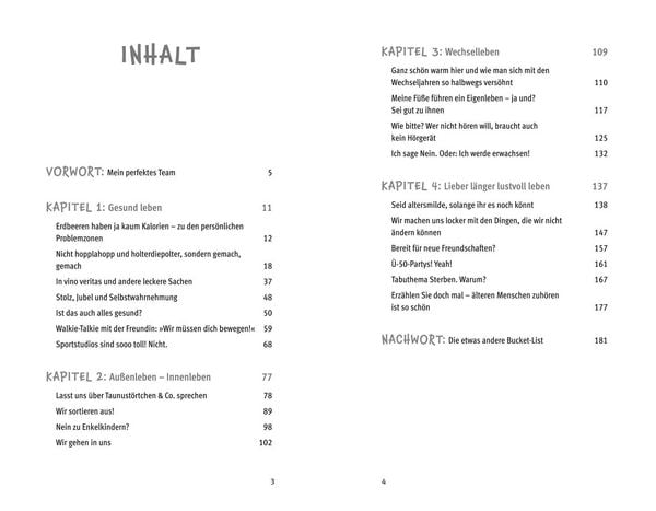 Der Geist ist willig, der Körper chillig