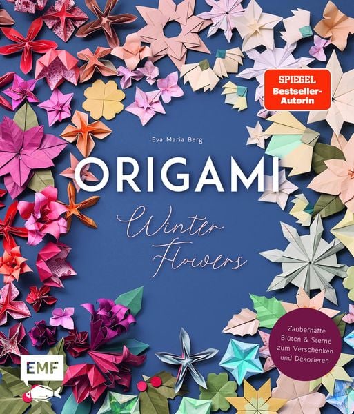 Produktbild: Origami-Winter-Flowers - Wundersch&ouml;ne Bl&uuml;ten & Sterne zum Dekorieren & Verschenken