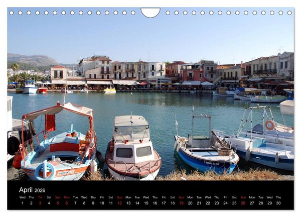 Produktbild: Crete the island of rebels (Wall Calendar 2026 DIN A4 landscape), CALVENDO 12 Month Wall Calendar