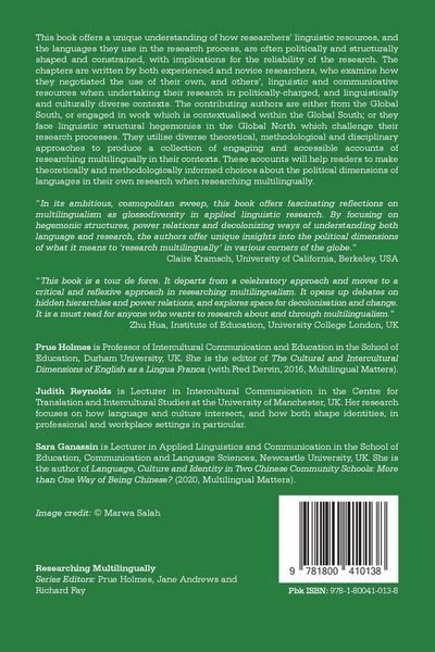 Produktbild: The Politics of Researching Multilingually
