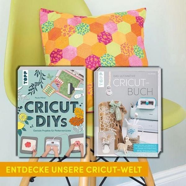 Produktbild: Cricut DIYs. Geniale Projekte f&uuml;r Plotterverr&uuml;ckte.