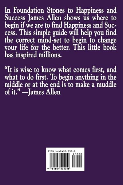 Produktbild: Foundation Stones to Happiness and Success
