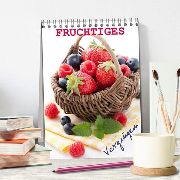 Produktbild: Fruchtiges Vergn&uuml;gen (Tischkalender 2027 DIN A5 hoch), CALVENDO Monatskalender