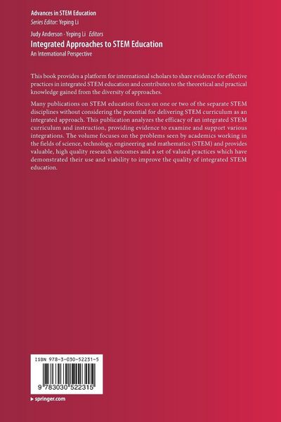 Produktbild: Integrated Approaches to STEM Education