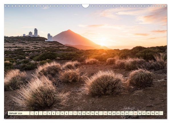 Produktbild: Teneriffa Entspannung Pur (Wandkalender 2026 DIN A3 quer), CALVENDO Monatskalender