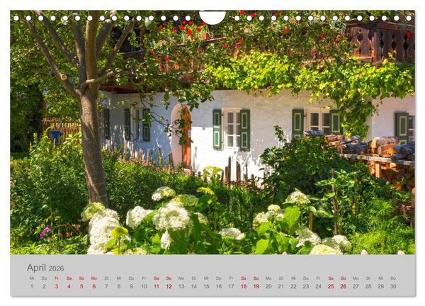 Produktbild: Garmisch-Partenkirchen Werdenfelser Land (Wandkalender 2026 DIN A4 quer), CALVENDO Monatskalender