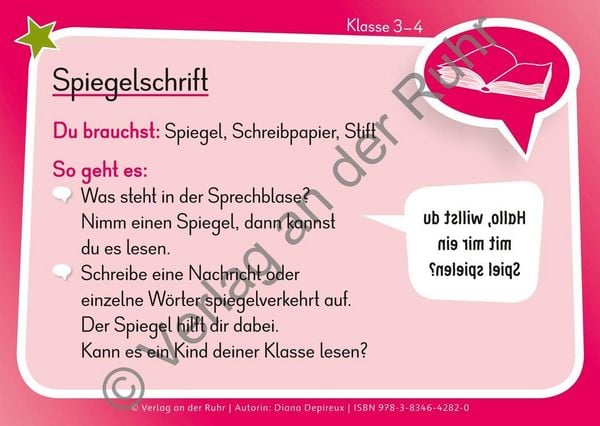 Produktbild: Eine Kartei f&uuml;r den Deutschunterricht &ndash; Klasse 3/4