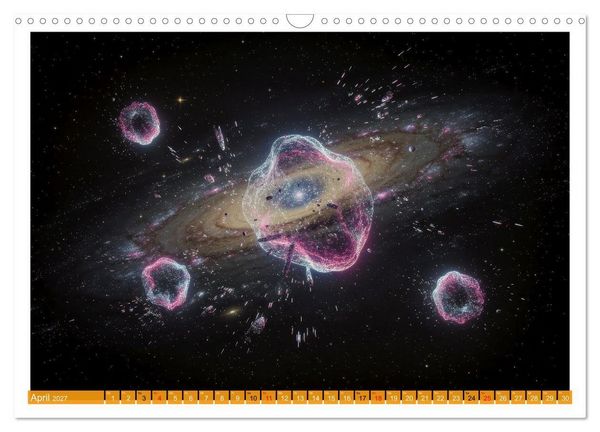 Produktbild: Kosmische Anomalien (Wandkalender 2027 DIN A3 quer), CALVENDO Monatskalender