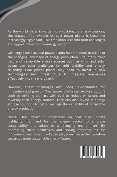 Produktbild: The Impact of Renewables on Coal Power Plants: Challenges and Opportunities