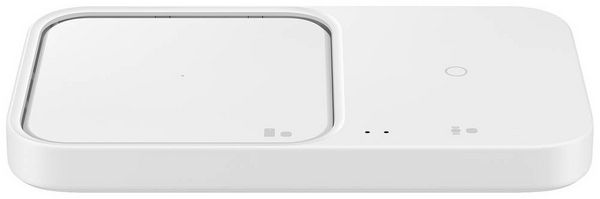 Produktbild: Samsung Induktions-Ladeger&auml;t 15 W Wireless Charger Duo EP-P5400 EP-P5400BWEGEU Ausg&auml;nge USB-C&reg; Wei&szlig;