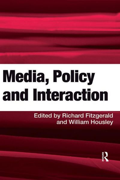 Produktbild: Media, Policy and Interaction