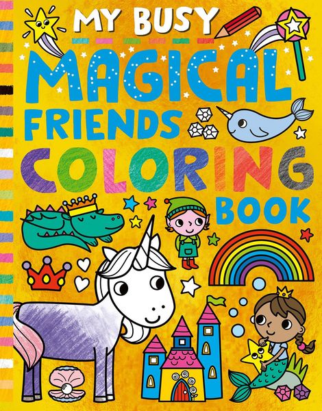 Produktbild: My Busy Magical Friends Coloring Book