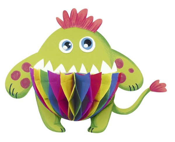 Produktbild: URSUS Basispapiere Wabenpapier Regenbogen, 22,5 x 32,5 cm. 6 Blatt