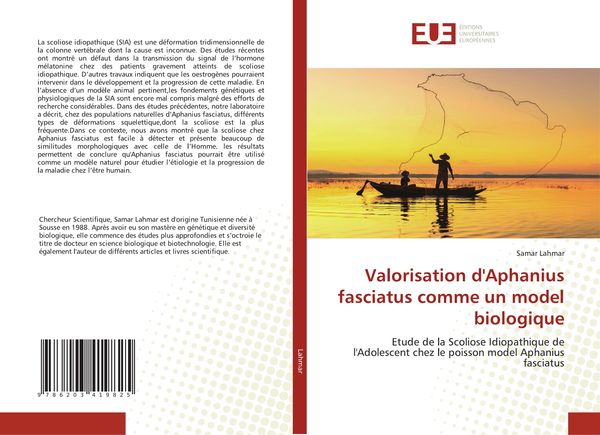 Produktbild: Valorisation d'Aphanius fasciatus comme un model biologique