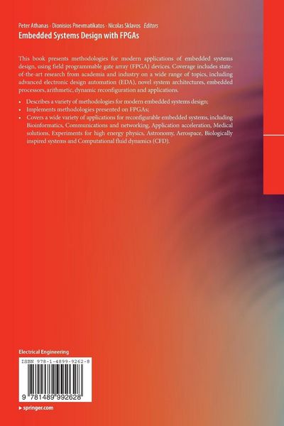 Produktbild: Embedded Systems Design with FPGAs