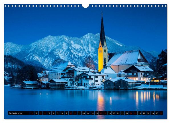 Produktbild: Berge. Alpenseen (Wandkalender 2026 DIN A3 quer), CALVENDO Monatskalender
