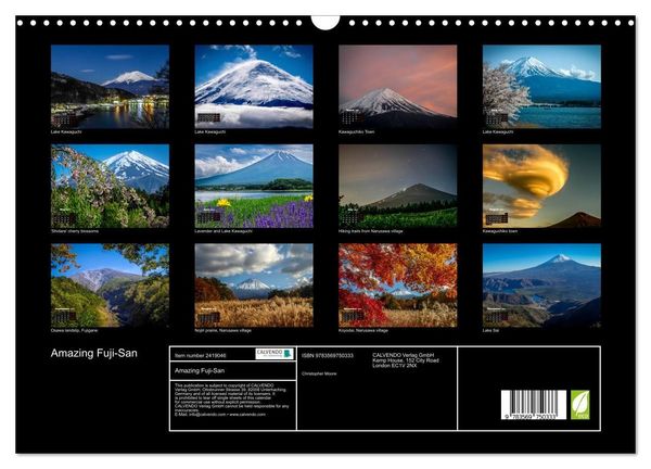 Produktbild: Amazing Fuji-San (Wall Calendar 2027 DIN A3 landscape), CALVENDO 12 Month Wall Calendar