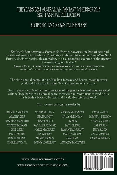 Produktbild: The Year's Best Australian Fantasy and Horror 2015