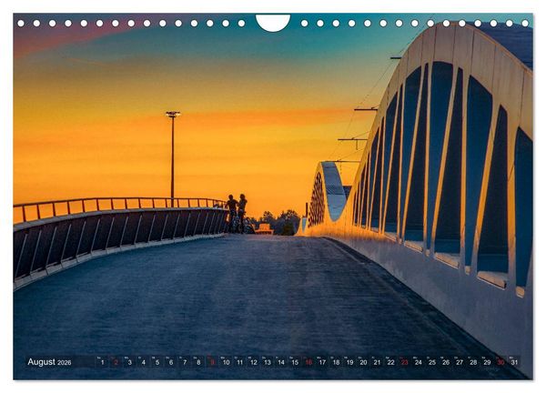 Produktbild: Ulm f&uuml;r Nachtspatzen (Wandkalender 2026 DIN A4 quer), CALVENDO Monatskalender