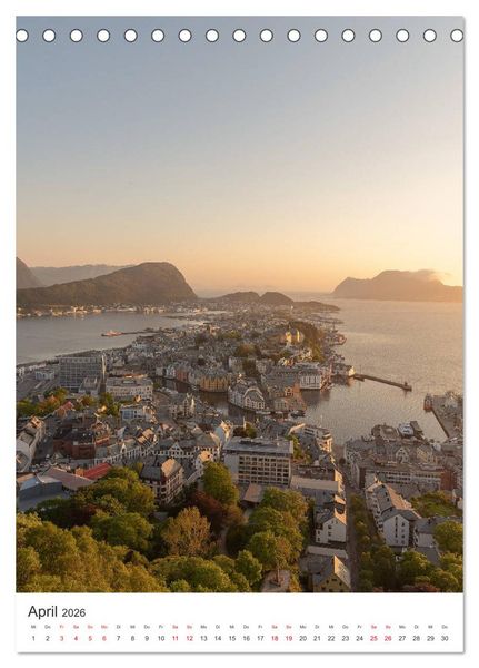 Produktbild: Norwegen - Perle des Nordens (Tischkalender 2026 DIN A5 hoch), CALVENDO Monatskalender