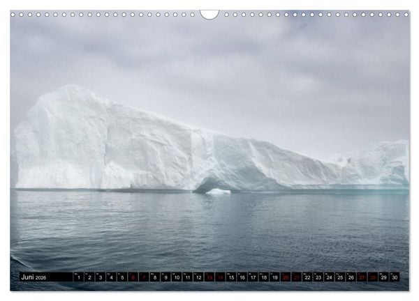 Produktbild: GR&Ouml;NLAND Eisfjord und Diskobucht (Wandkalender 2026 DIN A3 quer), CALVENDO Monatskalender