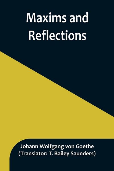 Produktbild: Maxims and Reflections