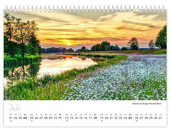 Produktbild: Kalender Spreewald kompakt - Peter Becker 2027