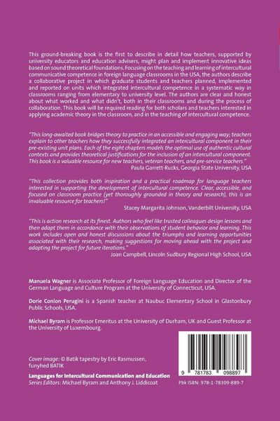 Produktbild: Teaching Intercultural Competence Across the Age Range