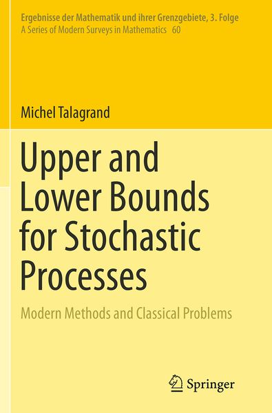 Produktbild: Upper and Lower Bounds for Stochastic Processes