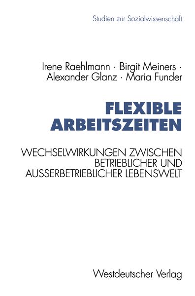 Produktbild: Flexible Arbeitszeiten