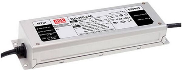 Produktbild: MEAN WELL ELG-300-24A LED-Treiber Konstantspannung, Konstantstrom 300W 12.5A 14.4 - 24 V/DC nicht dimmbar, einstellbar