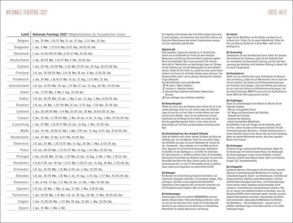 Produktbild: Mama AG Familienplaner Buch A5 2027