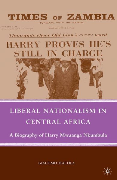 Produktbild: Liberal Nationalism in Central Africa