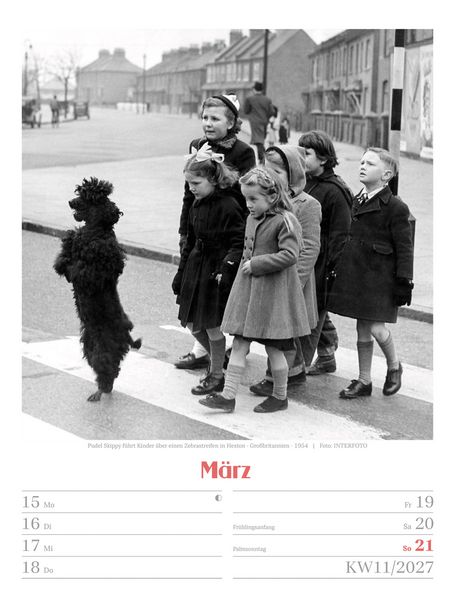 Produktbild: Die gute alte Zeit Wochenplaner Kalender 2027