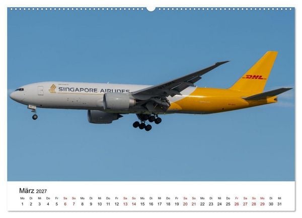 Produktbild: Boeing 777 Die Triple Seven (hochwertiger Premium Wandkalender 2027 DIN A2 quer), Kunstdruck in Hochglanz