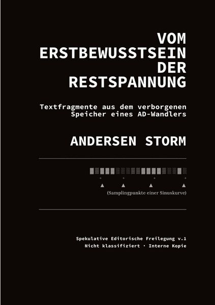 Produktbild: Vom Erstbewusstsein der Restspannung