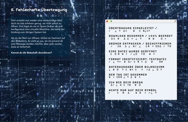 Produktbild: Hacked! Das Cybercrime-Rätselbuch